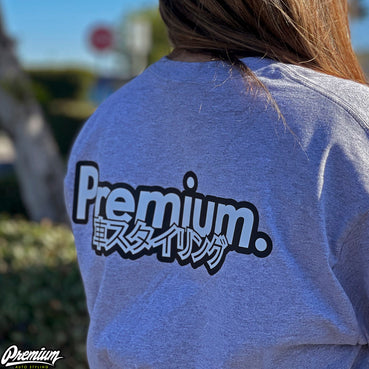 Premium JDM Tee - Sport Grey