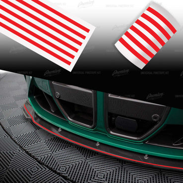 Universal Pinstripe Kit 40" Pinstripes | Gloss Red