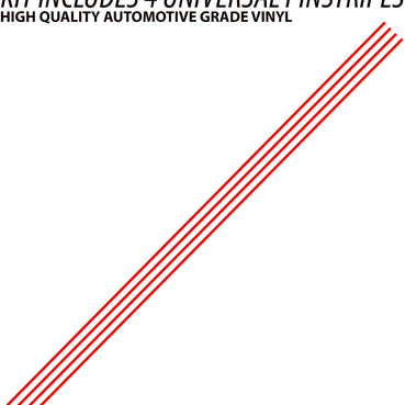 Universal Pinstripe Kit ( Multiple Colors Available ) 40 inch Pinstripes | Set of 4