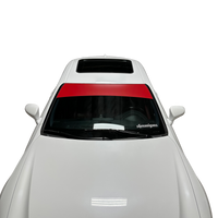 Universal Fit | SATIN RED Window Banner - Blank ( No Logo )