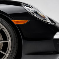 2012–2019 PORSCHE 911 CARRERA 991.1 & 991.2 FRONT SIDE REFLECTOR SMOKED TINT VINYL  OVERLAYS