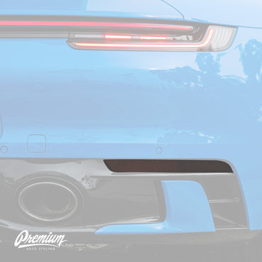 Rear Bumper Reflector Pre-Cut Smoked Tint | Porsche 911 (2019-2024)