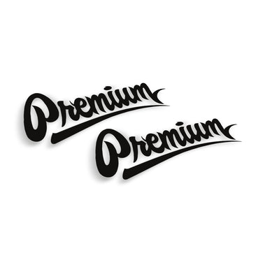 Premium Logo Decal | Small 6 inch Set of 2 (Choose Your Color)