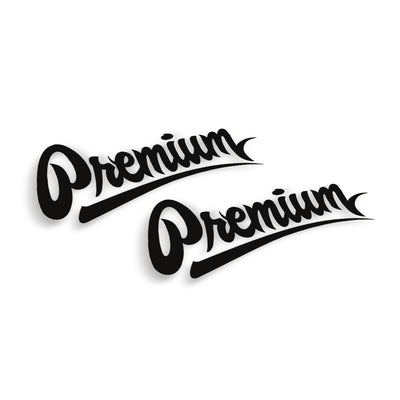Premium Logo Decal | Small 6 inch Set of 2 (Choose Your Color)