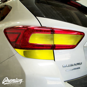 Tail Light Smoke Honeycomb Tint Overlay Kit | Crosstrek Impreza