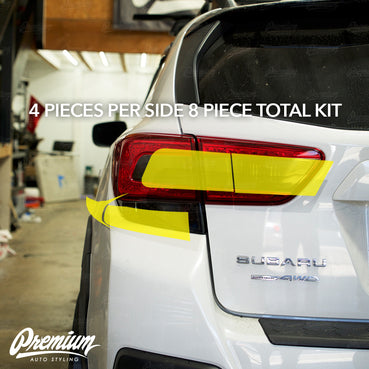 Tail Light Overlay Kit - Smoke Tint