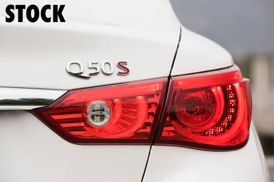 Tail Light Red Tint Overlays | 2014-2017 Infiniti Q50