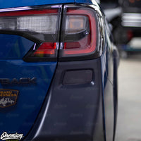 Rear Bumper Reflector Overlay - Smoke Tint