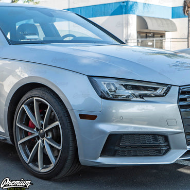 Front Side Reflector Overlays | 2017-2018 Audi A4 | 2018 Audi S4