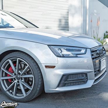 Front Side Reflector Overlays | 2017-2018 Audi A4 | 2018 Audi S4