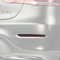 Rear Bumper Reflector Tint Pre-cut Overlays | 2020-2023 Mercedes GLC