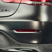 Rear Bumper Reflector Tint Pre-cut Overlays | 2020-2023 Mercedes GLC