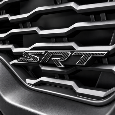 2027+ Ram TRX SRT Grille Emblem Overlay | Pre-Cut Vinyl Decal
