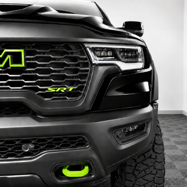 2027+ Ram TRX SRT Grille Emblem Overlay | Pre-Cut Vinyl Decal