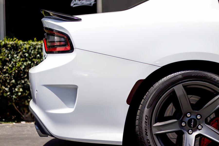 Smoked Rear Side Reflector Overlays - Smoke Tint | 2015-2018  Dodge Charger