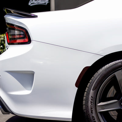 Smoked Rear Side Reflector Overlays - Smoke Tint | 2015-2018  Dodge Charger