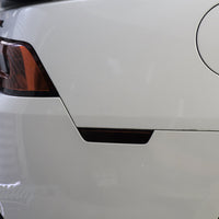 Rear Bumper Side Reflector Overlays - Smoke Tint | 2014-2015 Chevy Camaro