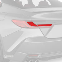 Full Red Tail Light Turn Signal + Reverse Light Pre-cut Overlays | 2025 Toyota Camry XLE / XSE