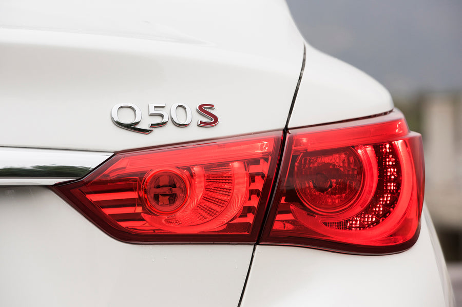 Tail Light Red Tint Overlays | 2014-2017 Infiniti Q50