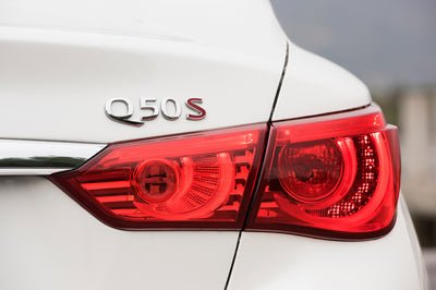 Tail Light Red Tint Overlays | 2014-2017 Infiniti Q50