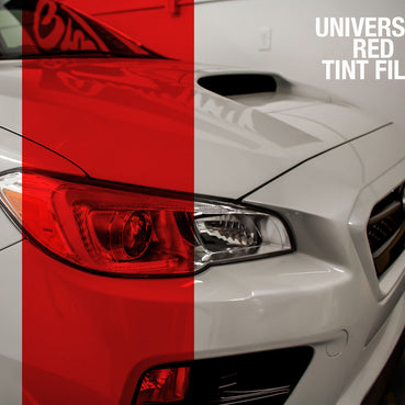 Red Tint -Bulk Tint Film 13.5-inch wide x 1-15ft