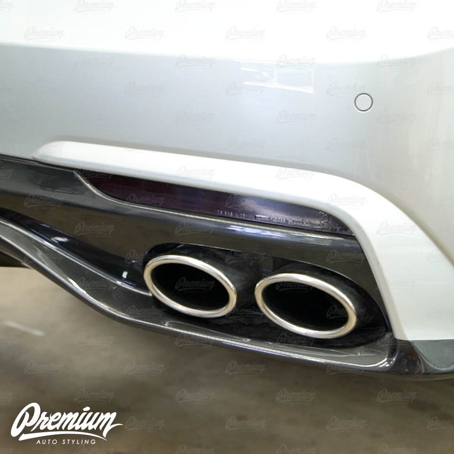 Rear Bumper Reflector Overlay - Smoke Tint | 2018-2021 Kia Stinger