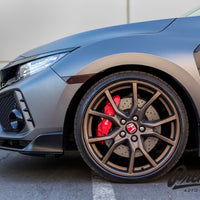 Smoked Front Side Reflector Light Overlays