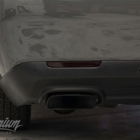 Rear Bumper Reflector Tint Overlays - Smoke Tint | 2015-2023 Dodge Challenger