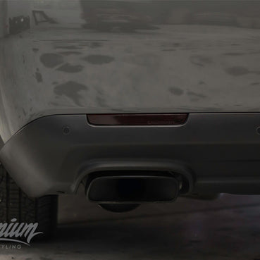 Rear Bumper Reflector Tint Overlays - Smoke Tint | 2015-2023 Dodge Challenger
