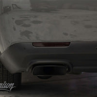 Rear Bumper Reflector Tint Overlays - Smoke Tint | 2015-2023 Dodge Challenger