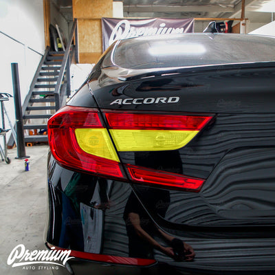 Tail Light Insert Overlays - Red Tint | 2018-2022 Honda Accord