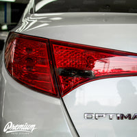 Taillight Reverse Light Smoke Tint Overlay | Kia Optima 2011-2013