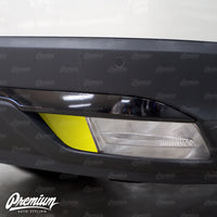 Rear Bumper Reflector Gloss Black Vinyl Overlay | Honda Pilot 2016-2018