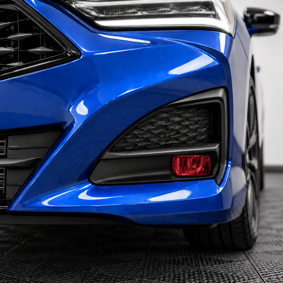2021–2025 Acura TLX Red Fog Light Tint | Pre-Cut Vinyl Overlays