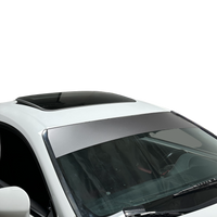 Universal Fit | SATIN DARK GREY Window Banner - Blank ( No Logo )