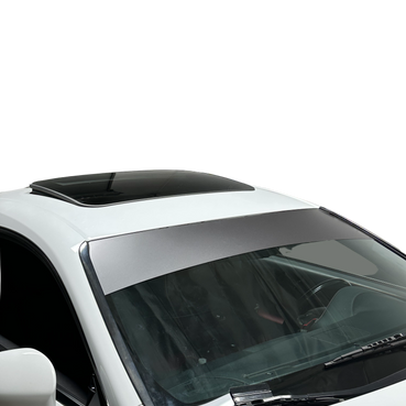 Universal Fit | SATIN DARK GREY Window Banner - Blank ( No Logo )
