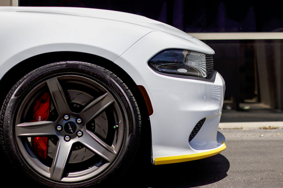 Smoked Front Side Reflector Tint Overlays - Smoke Tint | 2015-2022  Dodge Charger