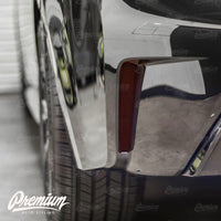 Smoked Rear Bumper Reflector Overlay - Smoke Tint | 2020-2022 Toyota Corolla Sedan