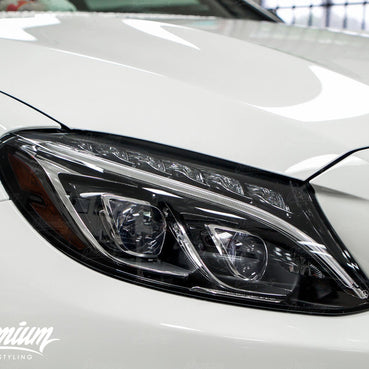 2015-2018 Mercedes Benz C63 Headlight Amber Delete 