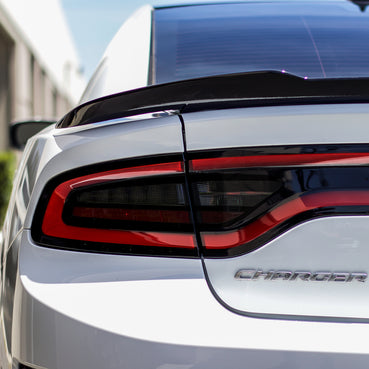 2015-2022 Dodge Charger smoked tail light overlays