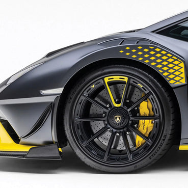 Lamborghini Huracan STO Vinyl Replica Graphics Kit- YELLOW