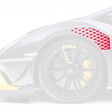 Lamborghini Huracán STO Vinyl Replica Graphics Kit – OEM Style Decals for Vinyl Wrap & PPF Shops