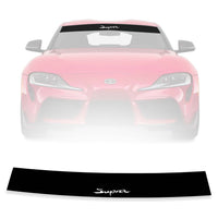 Supra Windshield Banner - Universal Fit