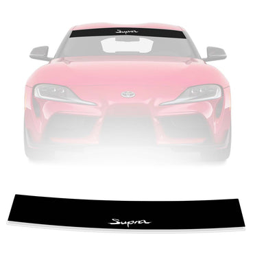 2020-2026 Toyota Supra Windshield Banner - Universal Fit