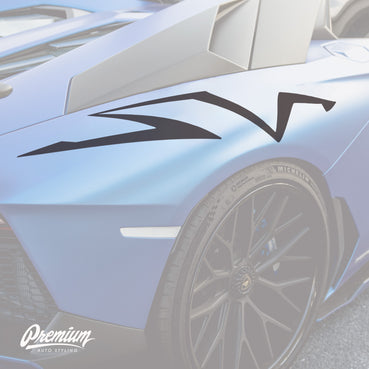 Lamborghini Aventador SV Decals