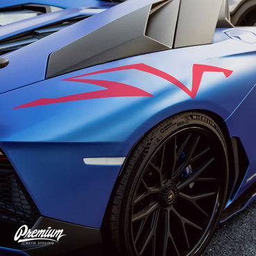 Lamborghini Aventador SV Decals