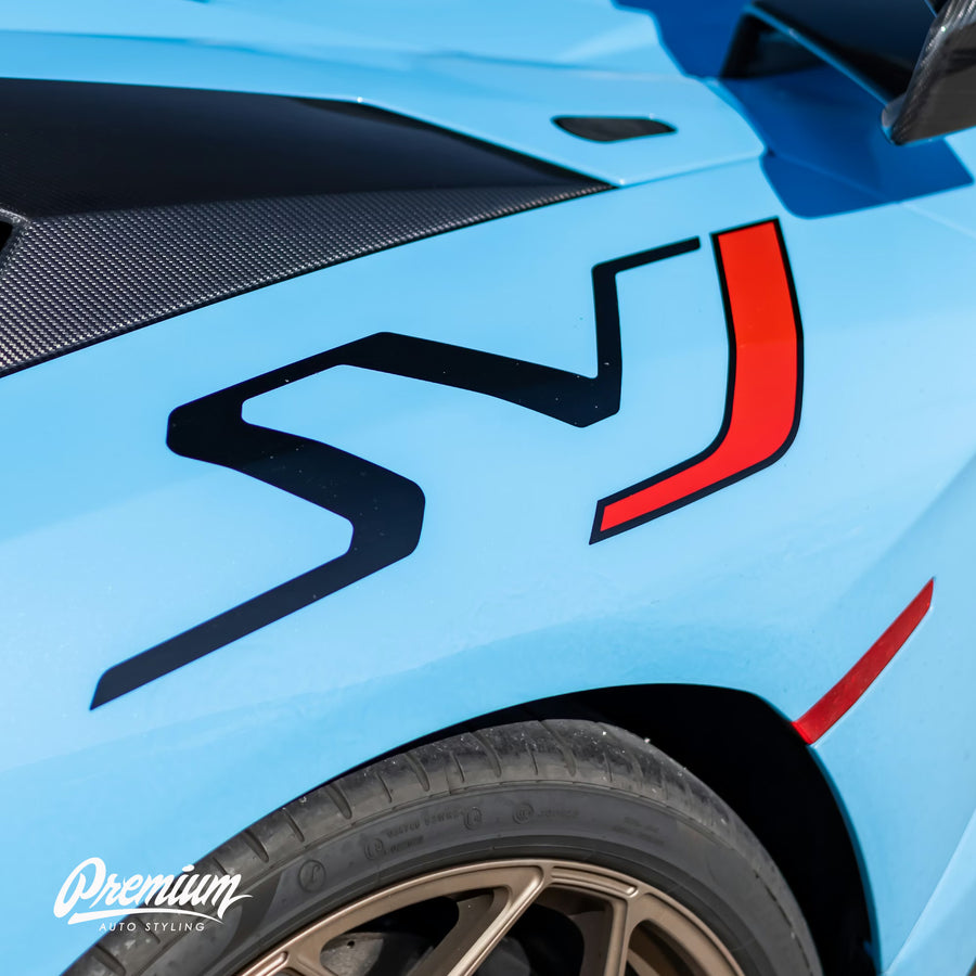 Lamborghini Aventador SVJ Decals