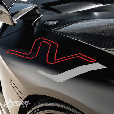 Lamborghini Aventador SVJ Decals