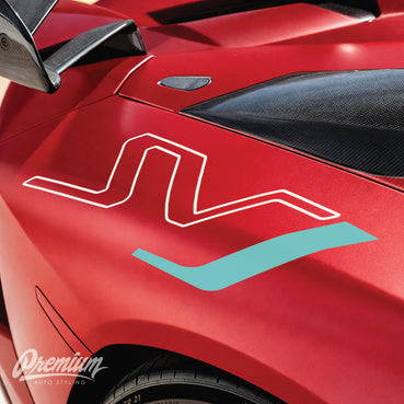 Lamborghini Aventador SVJ Decals