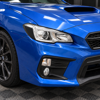 2018-2021 Subaru WRX Amber Delete Headlight Overlay |  Gloss Black, Satin Black or Smoked Tint